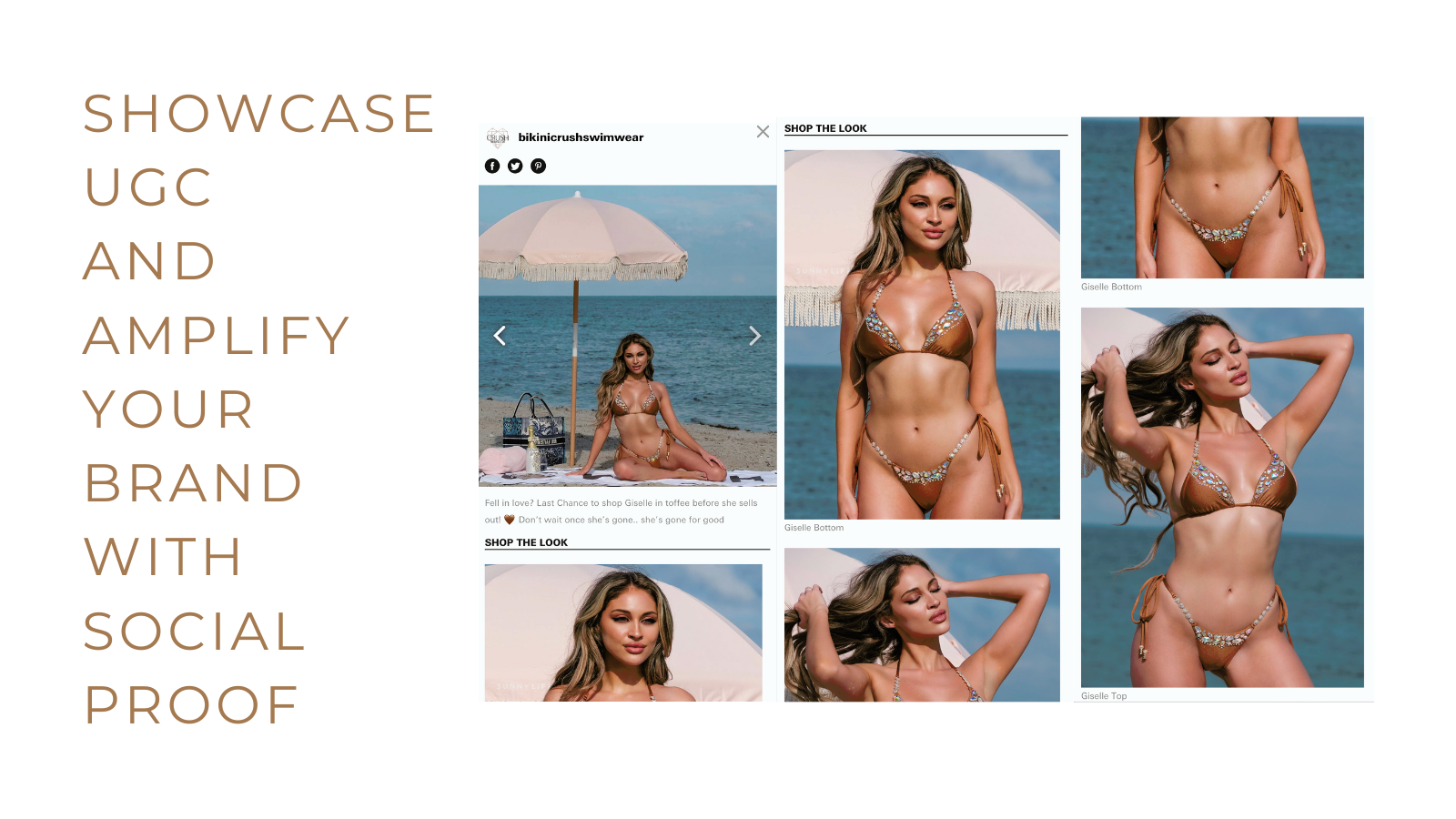 Showcase UGC From Instagram And DIrect Uploads For Social Proof