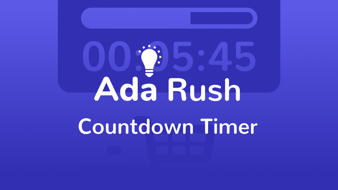 Increase conversion rate with countdown timer