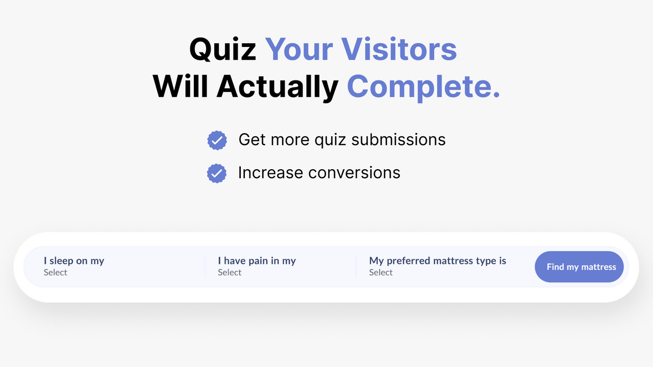 QuickQuiz - Shopify Quiz App