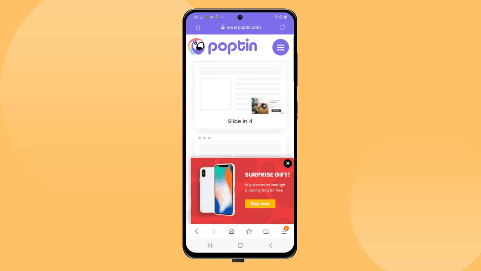 Poptin ‑ Exit & Email Pop Ups Screenshot