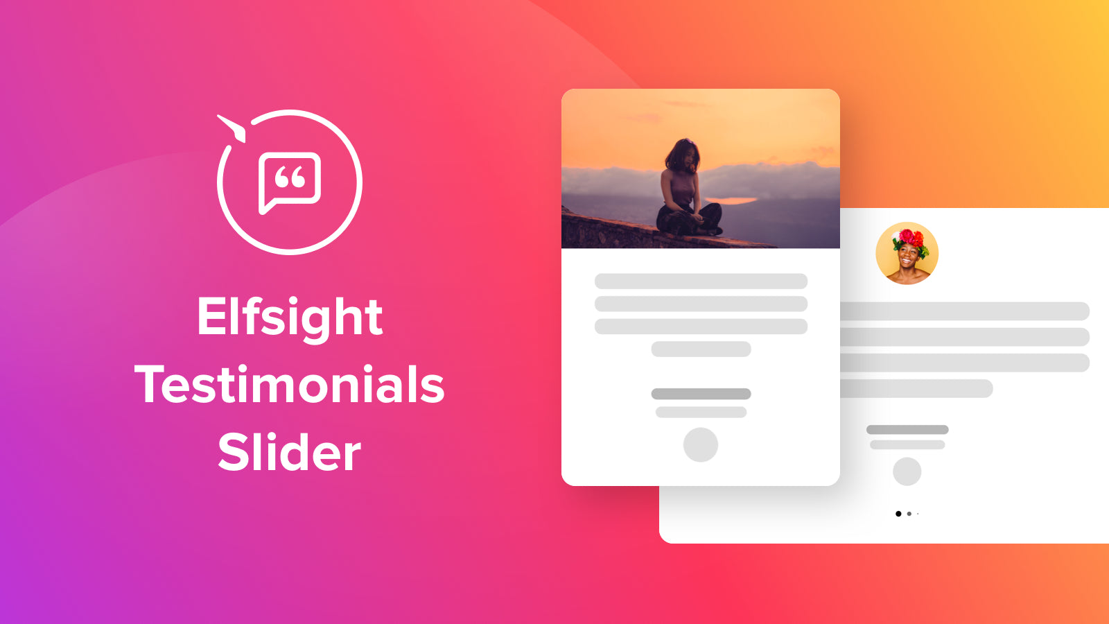 Shopify Testimonials Slider be Elfsight