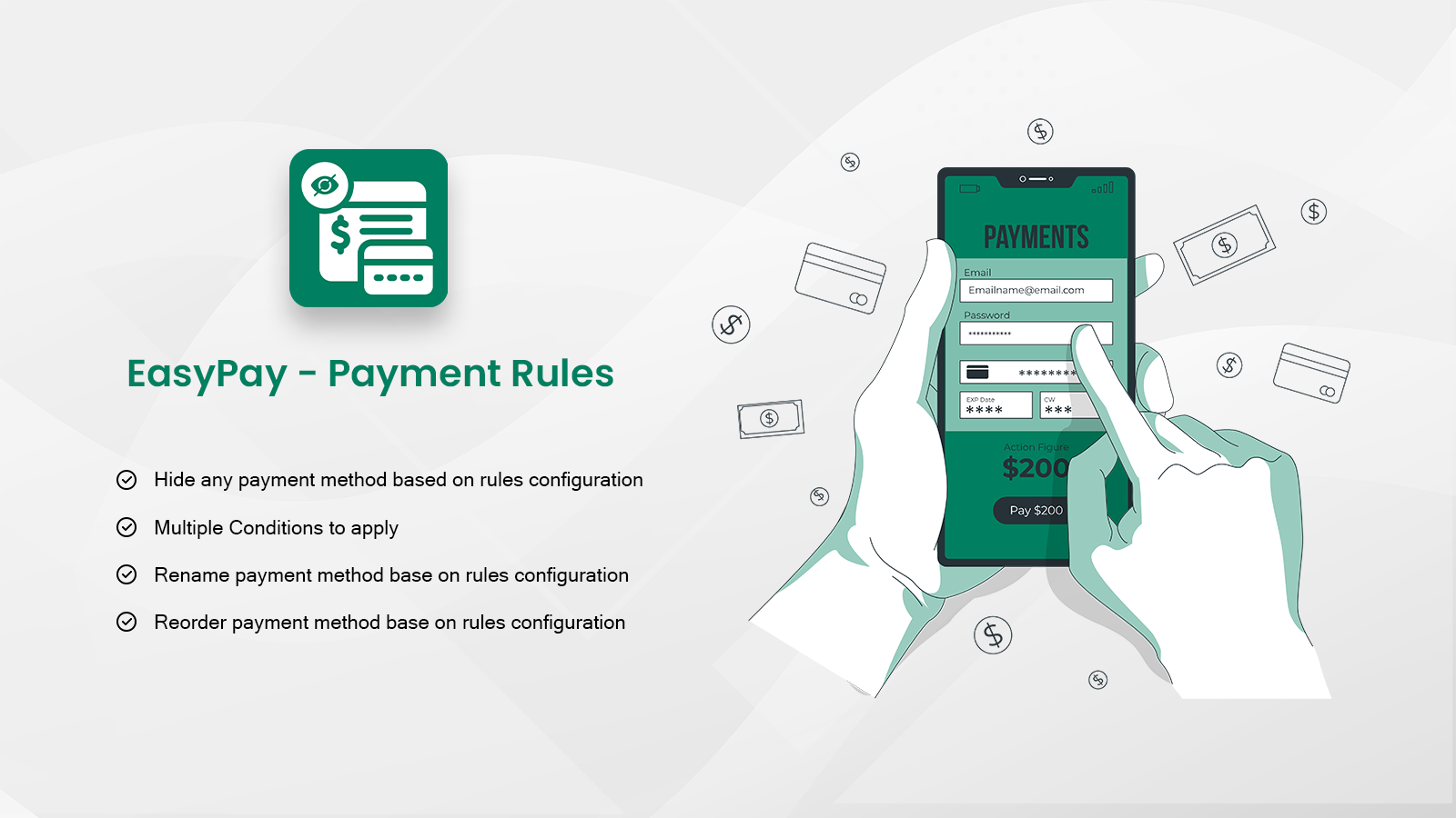 EasyPay ‑ Payment Rules Screenshot