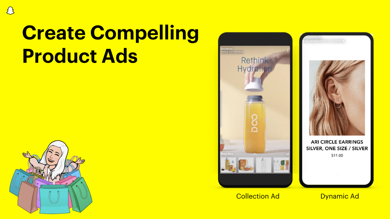 Créez des publicités de produits convaincantes en utilisant les produits Shopify