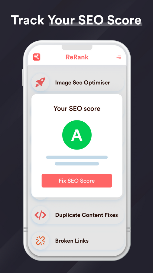 Volg Uw SEO Score