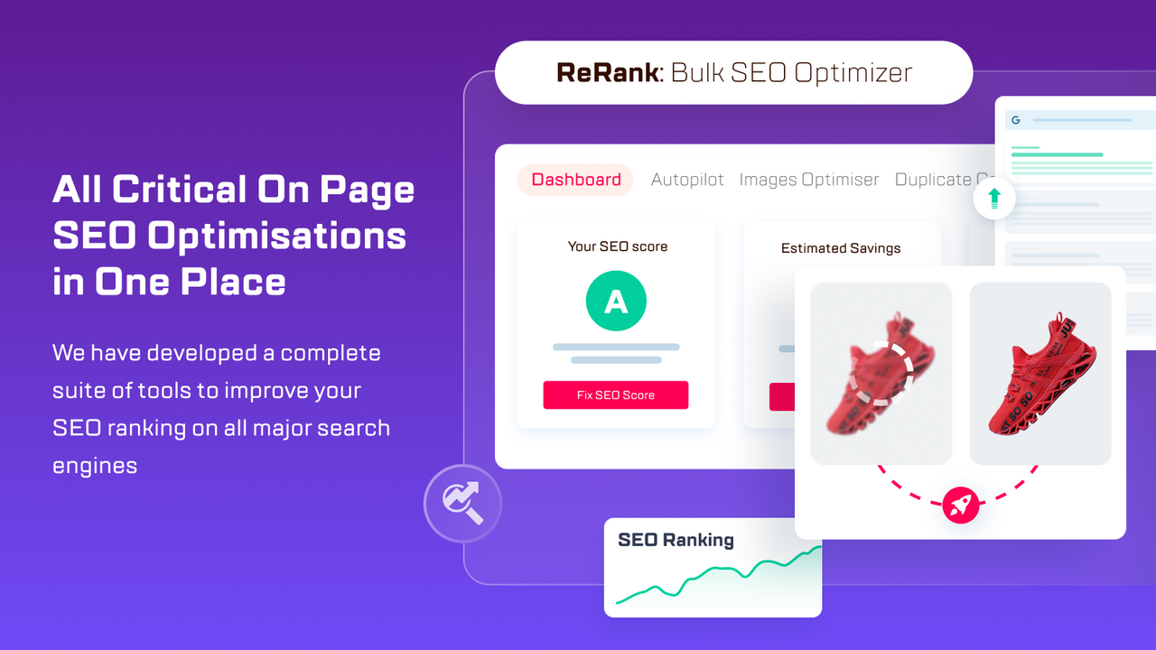 ReRank: AI Blog/SEO Optimizer Screenshot