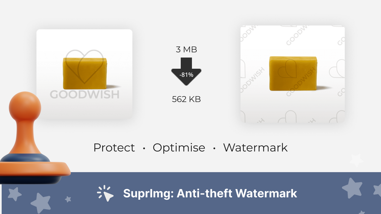 SuprImg: Anti-theft Watermark