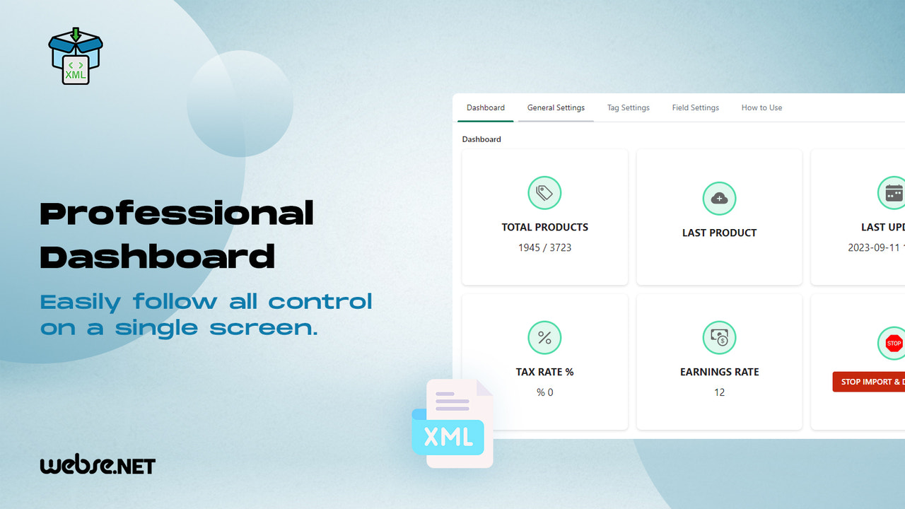 Professionelles Dashboard