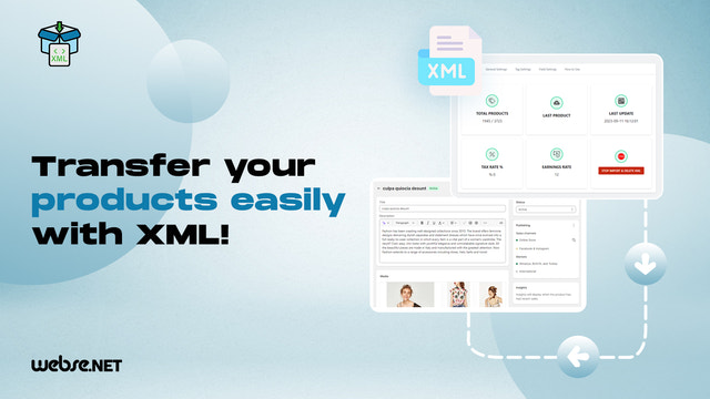 Överför dina produkter enkelt med XML!