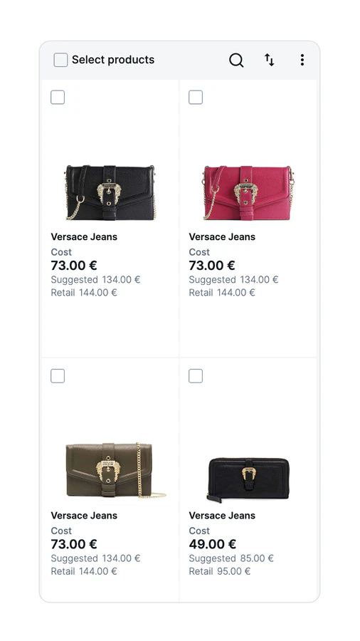 Verkaufen Sie Designer-Mode im Dropshipping