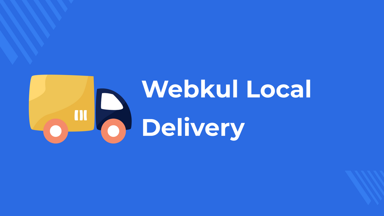 Webkul Local Delivery Screenshot