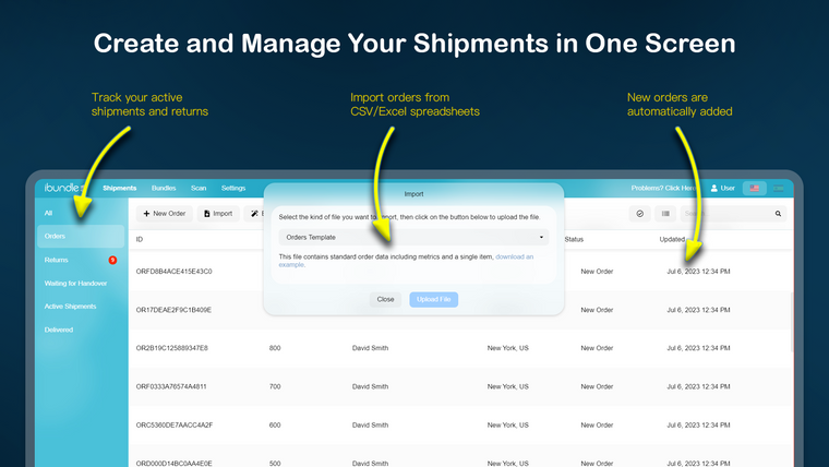 ibundle: Smart Simple Shipping Screenshot