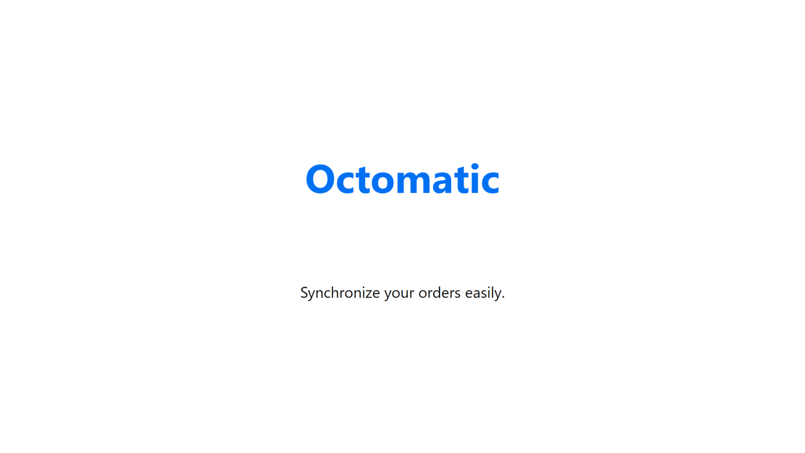 Octomatic Screenshot