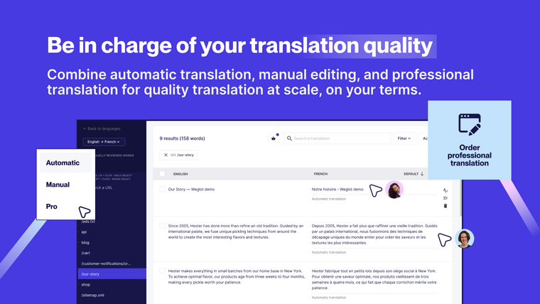 Weglot ‑ Translate Your Store Screenshot