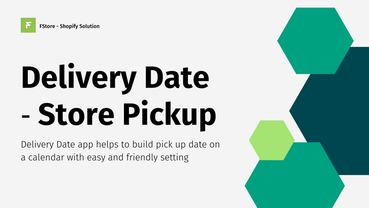 Delivery Date ‑ Store Pickup Screenshot