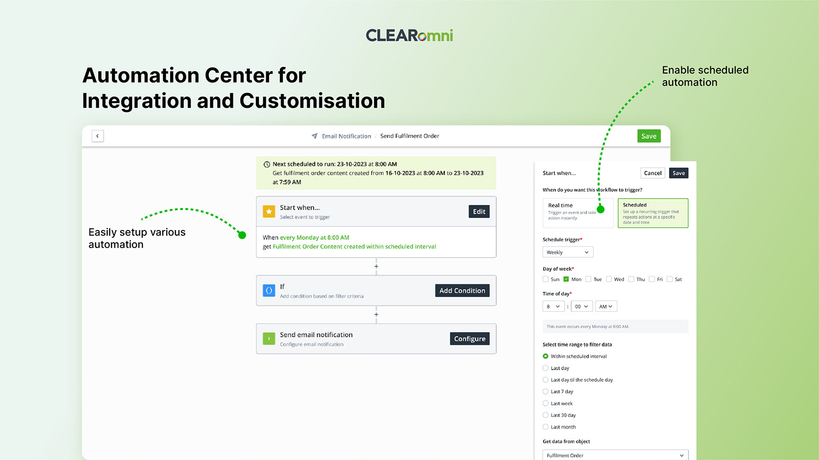 Automation Center for Integration and Customisation