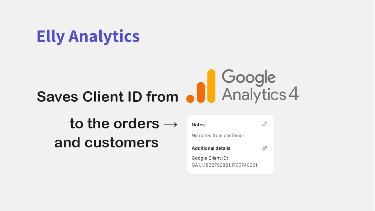 Enregistrement de Google Client ID à partir de GA4