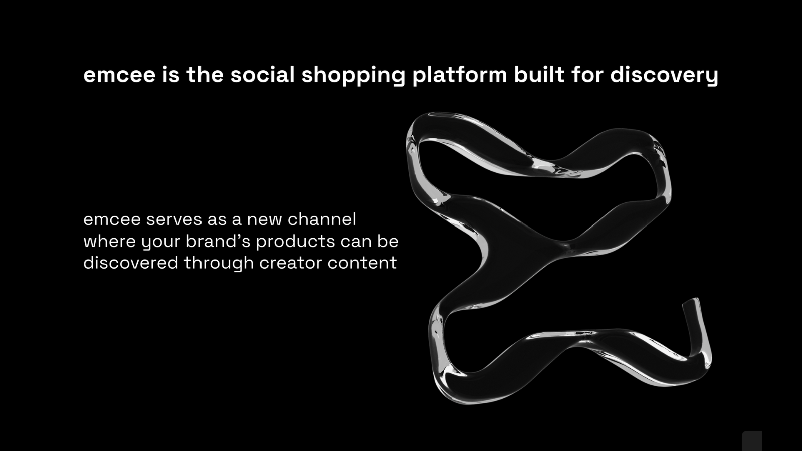 emcee is the social shopping platform built for discovery