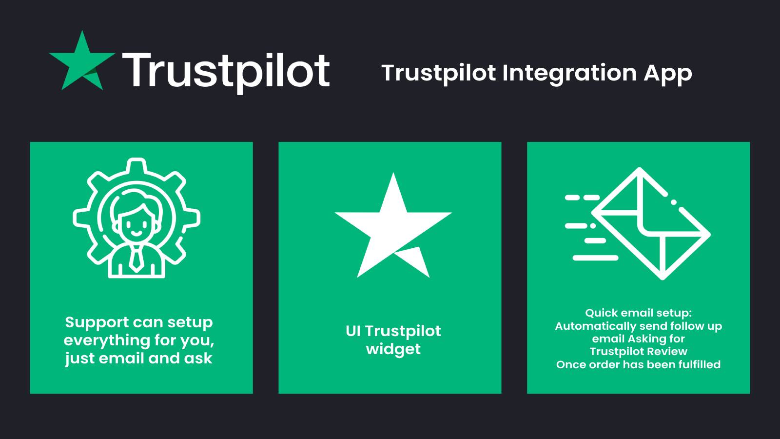 EZ Trustpilot Integration App Screenshot