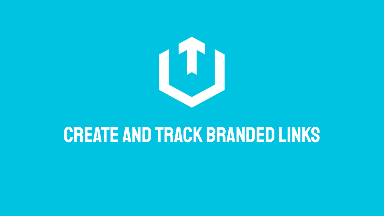 Create and track branded links with your own domain.