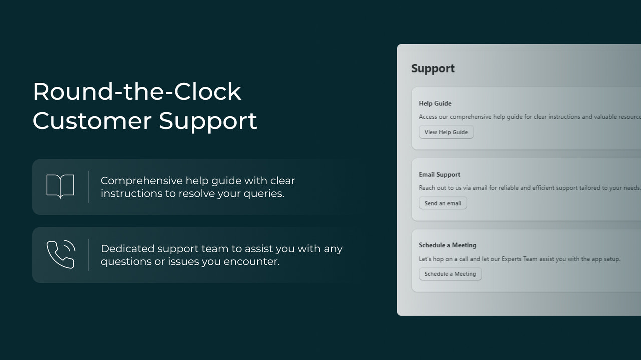 Support client disponible 24h/24