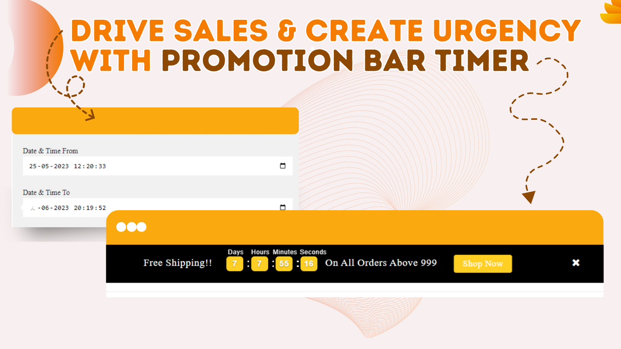  Drive Sales and Create Urgency with Promotion Bar Timer