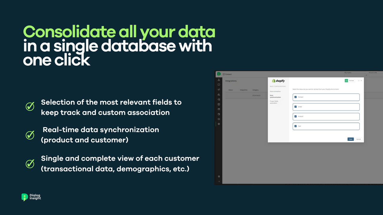 Konsolidera all din data