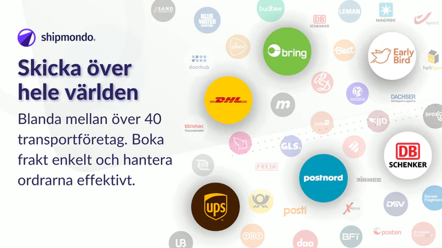 Sicka med PostNord, Airmee, DB Schenker, DHL Freight och Bring