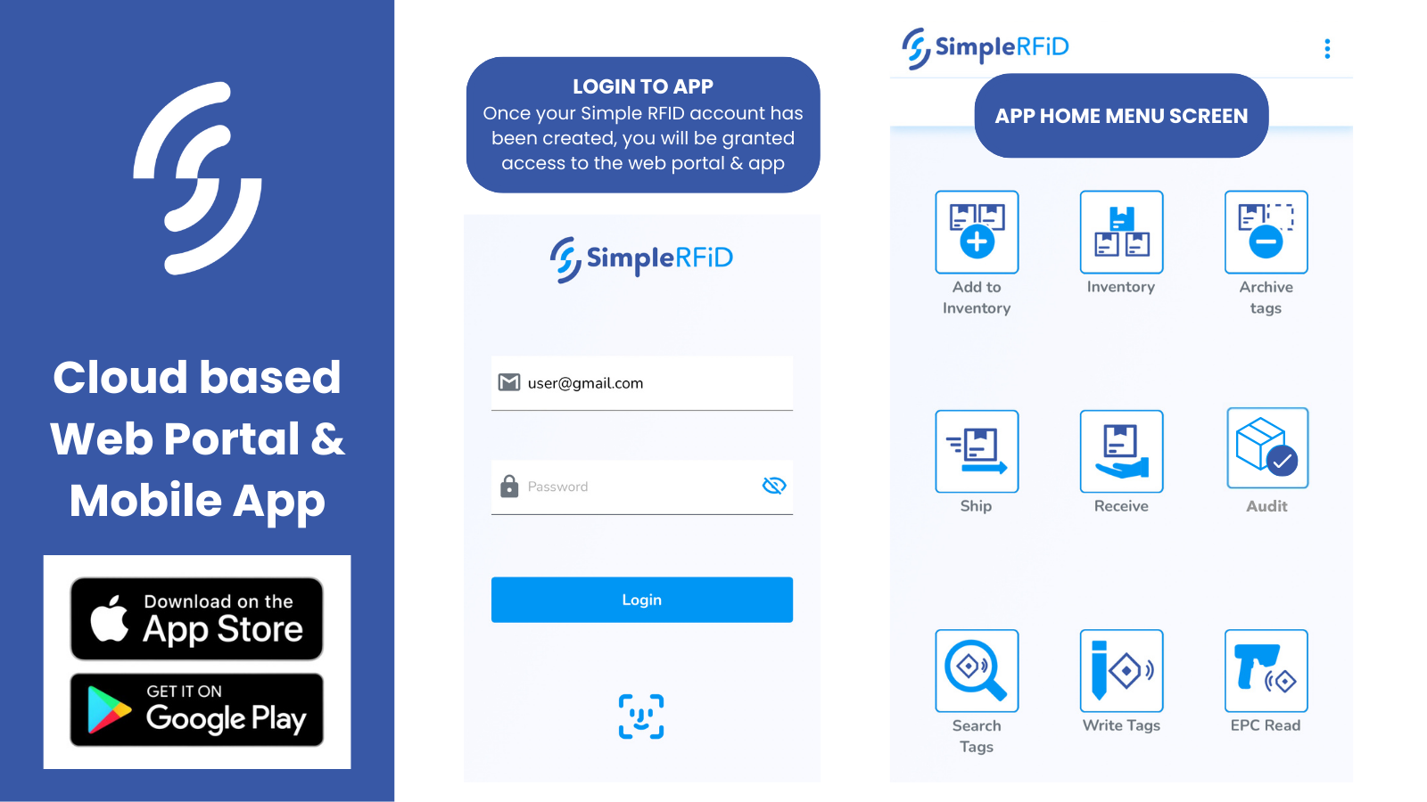 Simple RFID Inventory Solution Screenshot