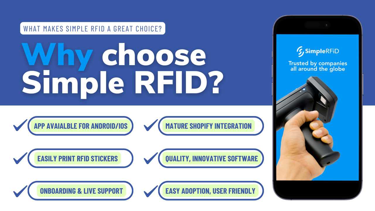 Mature RFID App on IOS/Android | Print RFID labels, Scan & Find