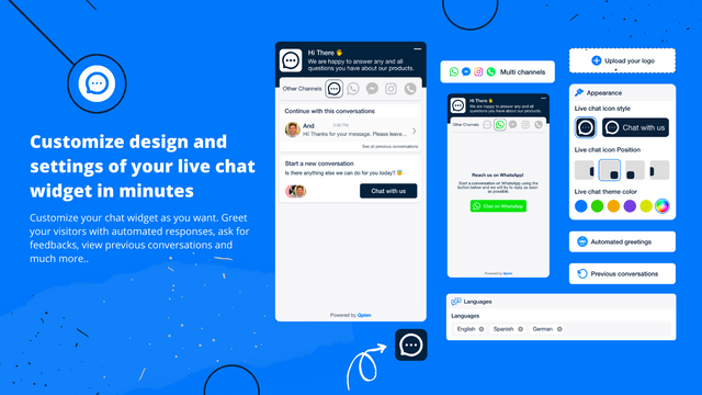 All-In-One Klantenservice, Helpdesk, Live Chat & Instagram