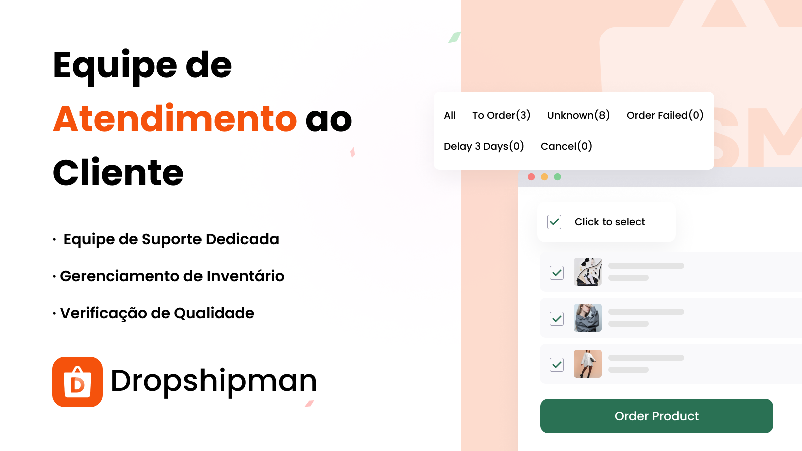 Equipe de Atendimento ao Cliente _DSM-AliExpress Dropshipping