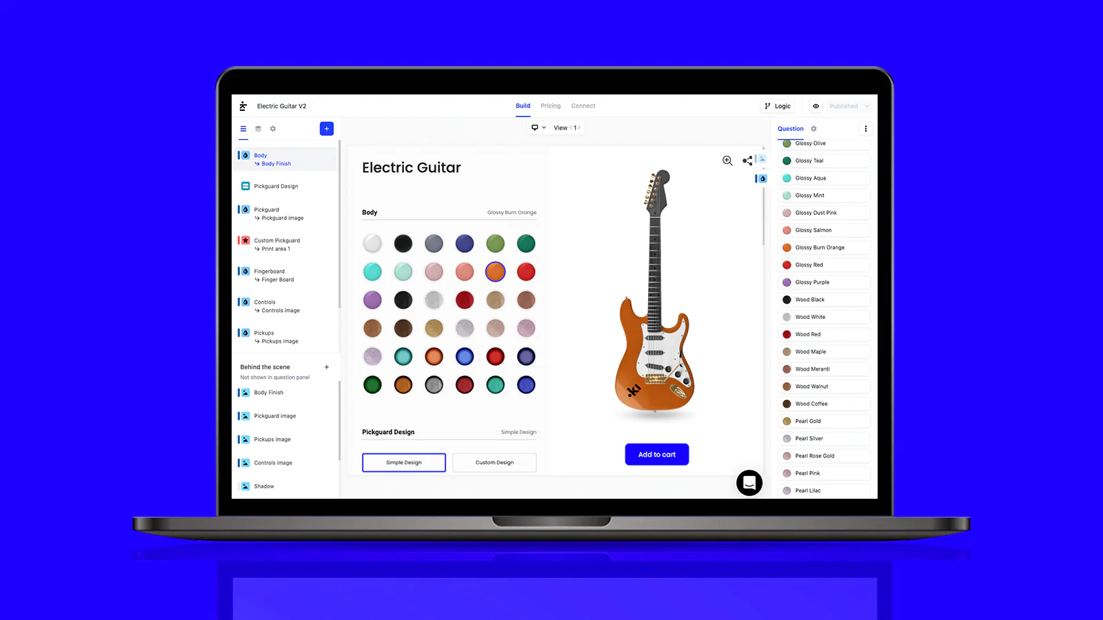 Kickflip Product Builder CMS