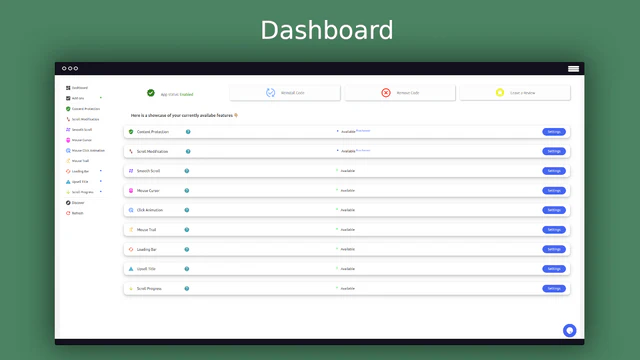 Haupt Brandify Dashboard, Shopify Branding App