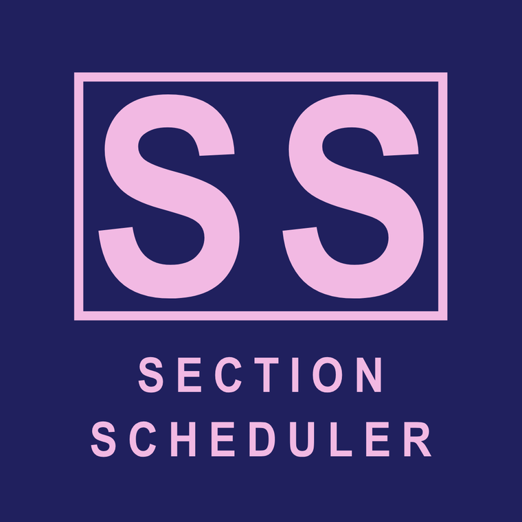 Simple Section Rules Scheduler