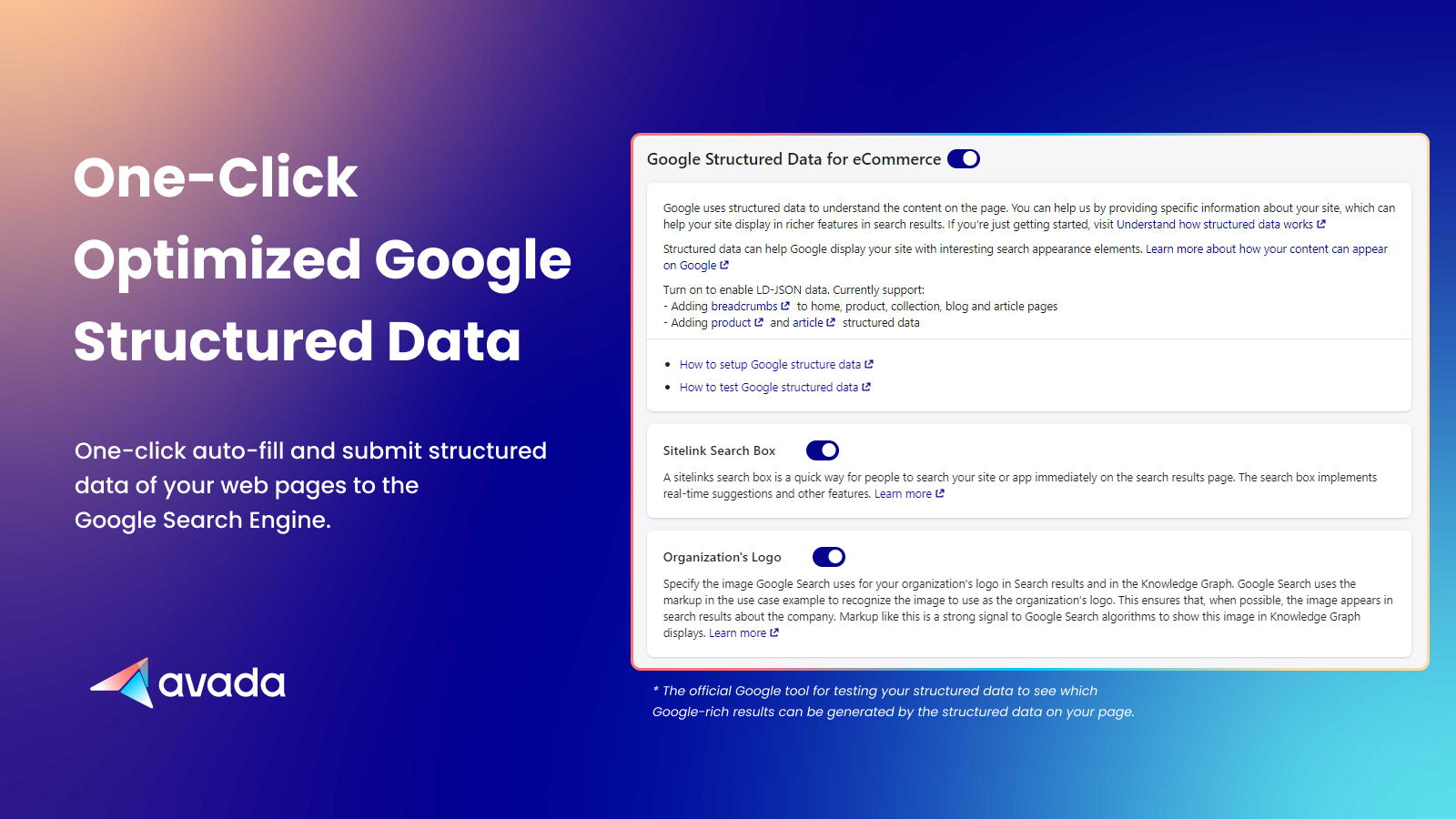 Otimize os dados estruturados do Google