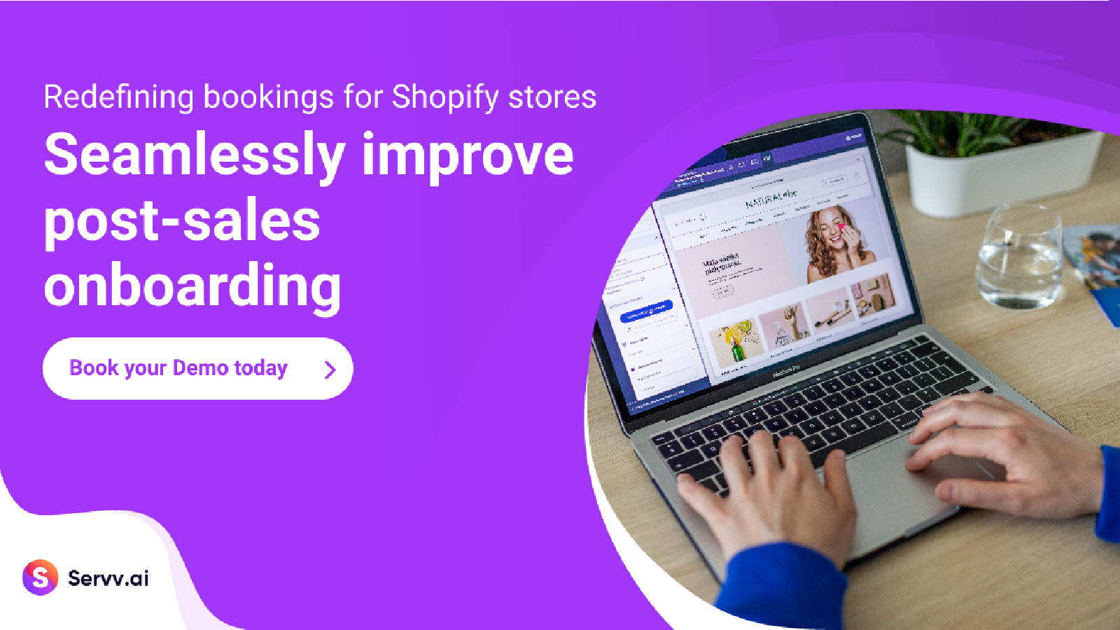 Servv AI Evenemang och Tidsbokningar för Shopify