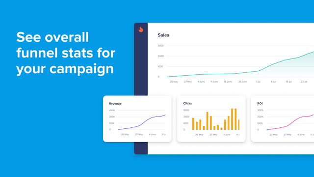 See overall funnel stats for your campaign