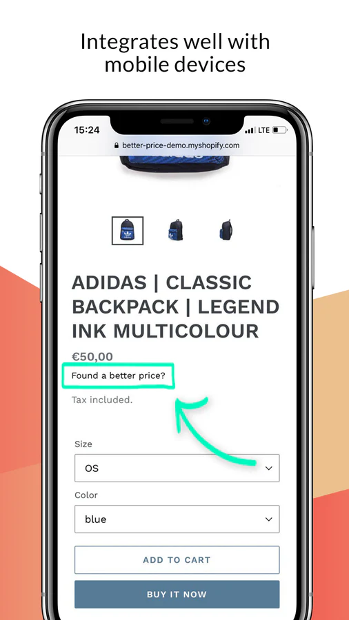 Better Price on mobile (iOS / Android)