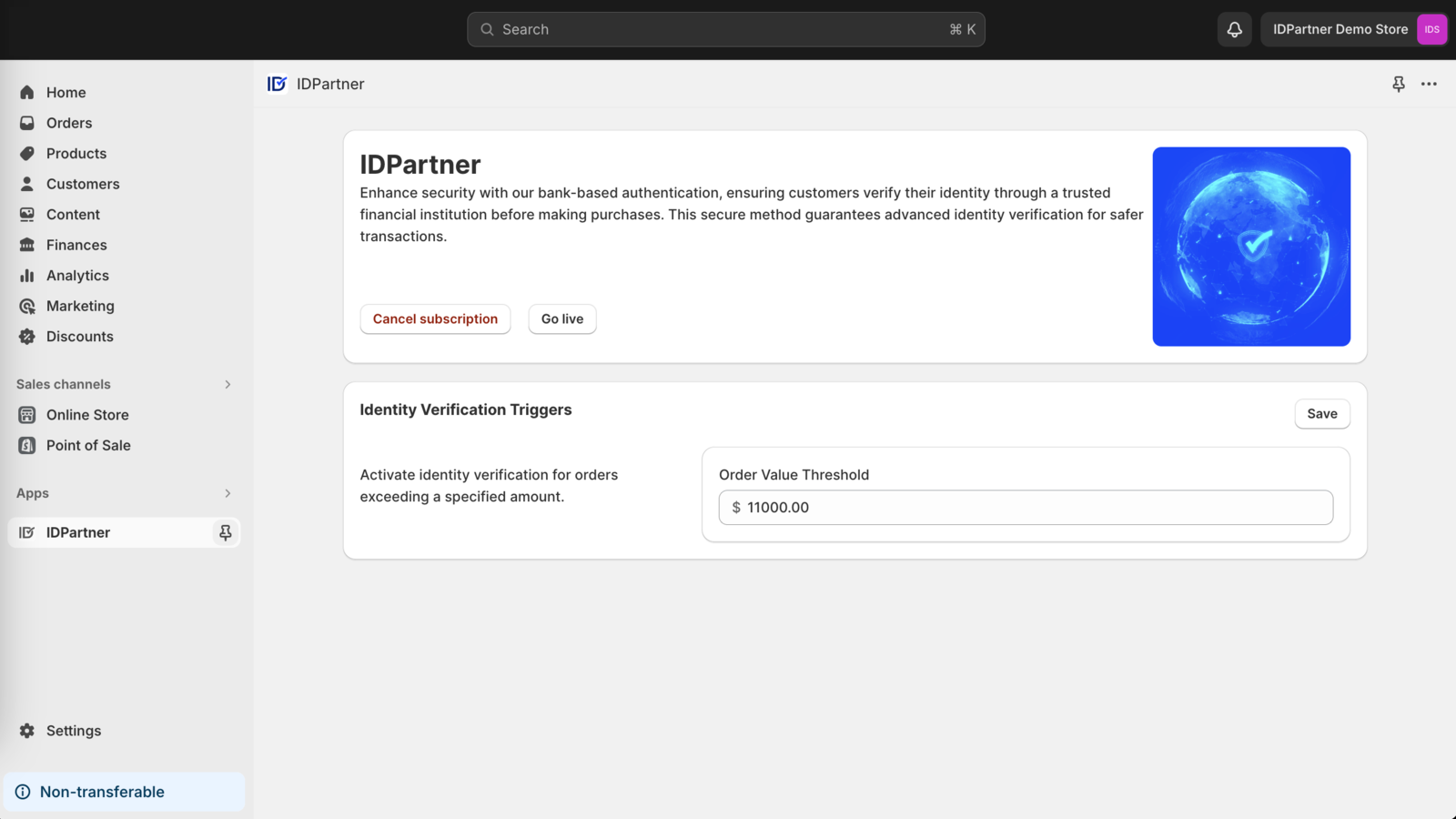 IDPartner Screenshot