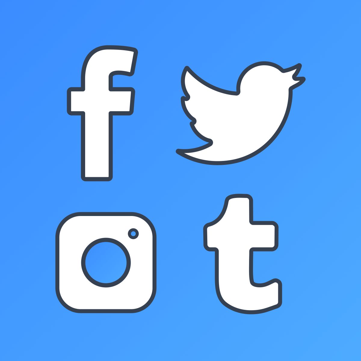 POWR Social Media Icons