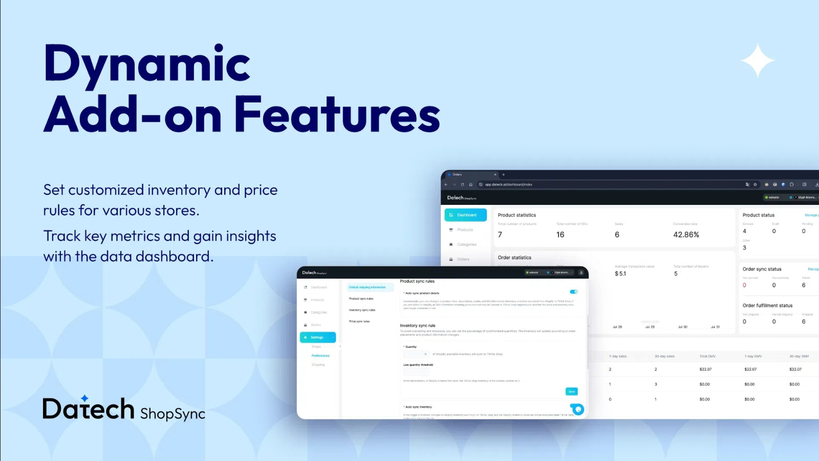 Dynamic Add-on Features