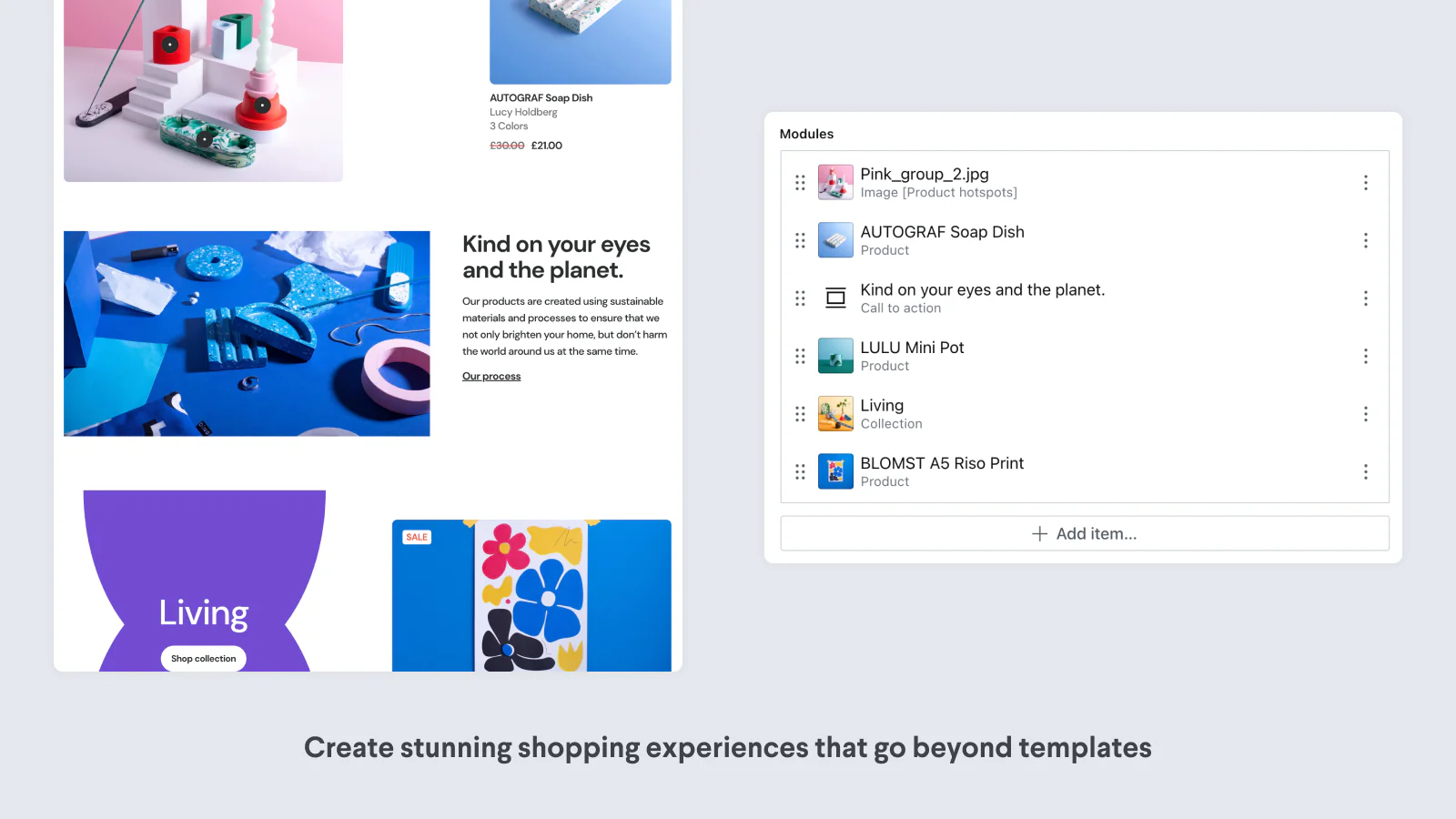 Sanity + Shopify: Create remarkable shopping experiences