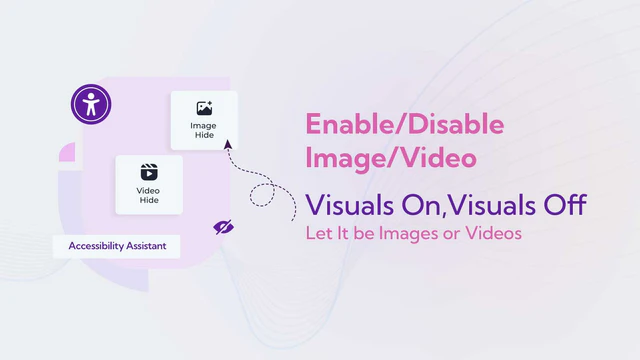 Accessibility Visuals effects