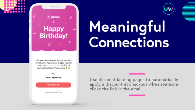 Birthday emails on Shopify