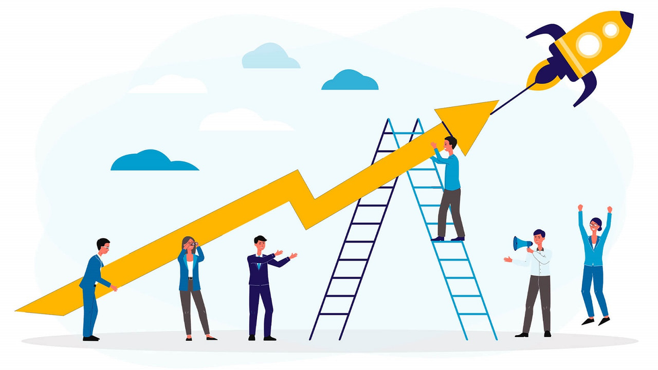 Crecimiento empresarial con análisis