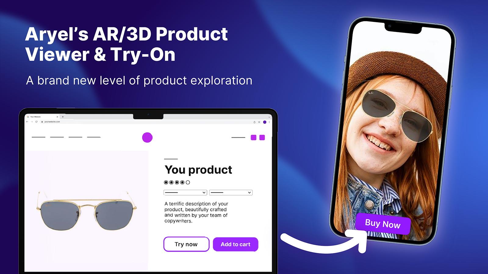 AR/3D Product Viewer & Try‑On Screenshot