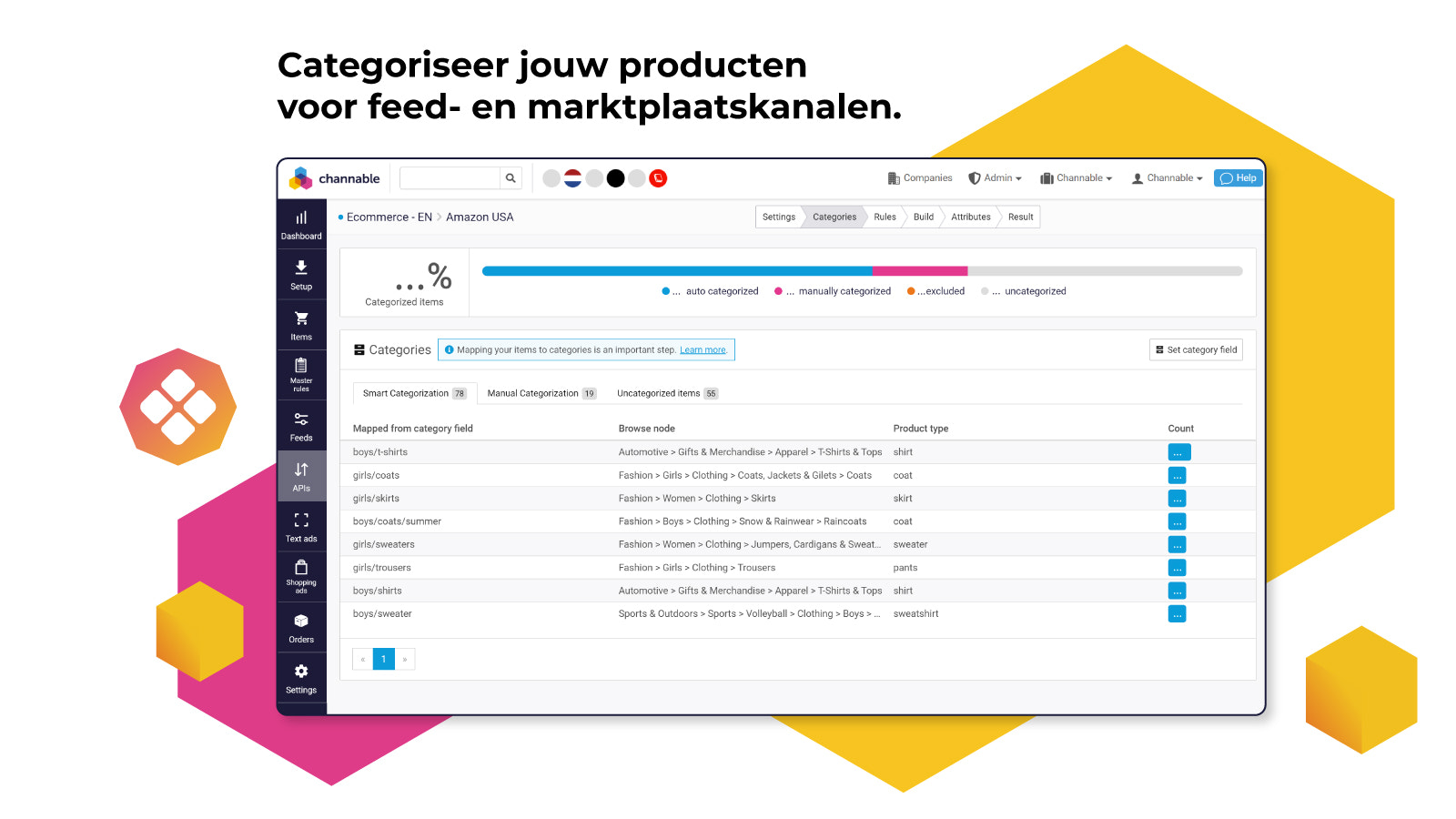 Gebruik AI om automatisch ontbrekende productcategoriedata toe t