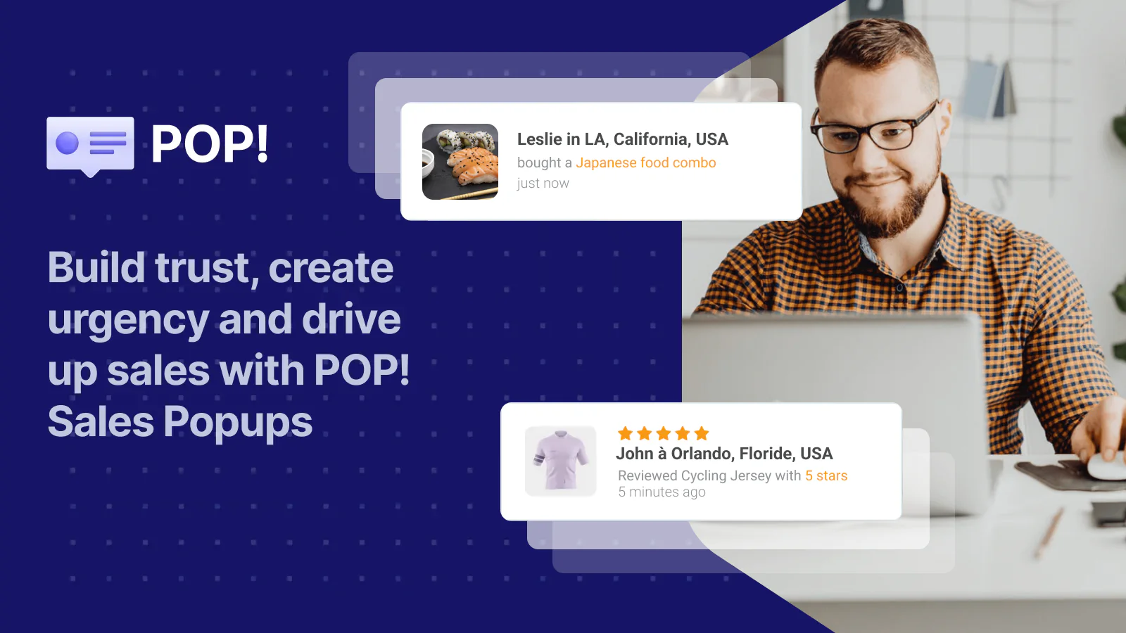 Construye credibilidad y aumenta la urgencia del comprador con POP!