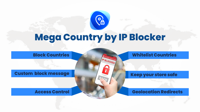 Mega Country by IP Blocker - Geo-Blocking-Konfiguration