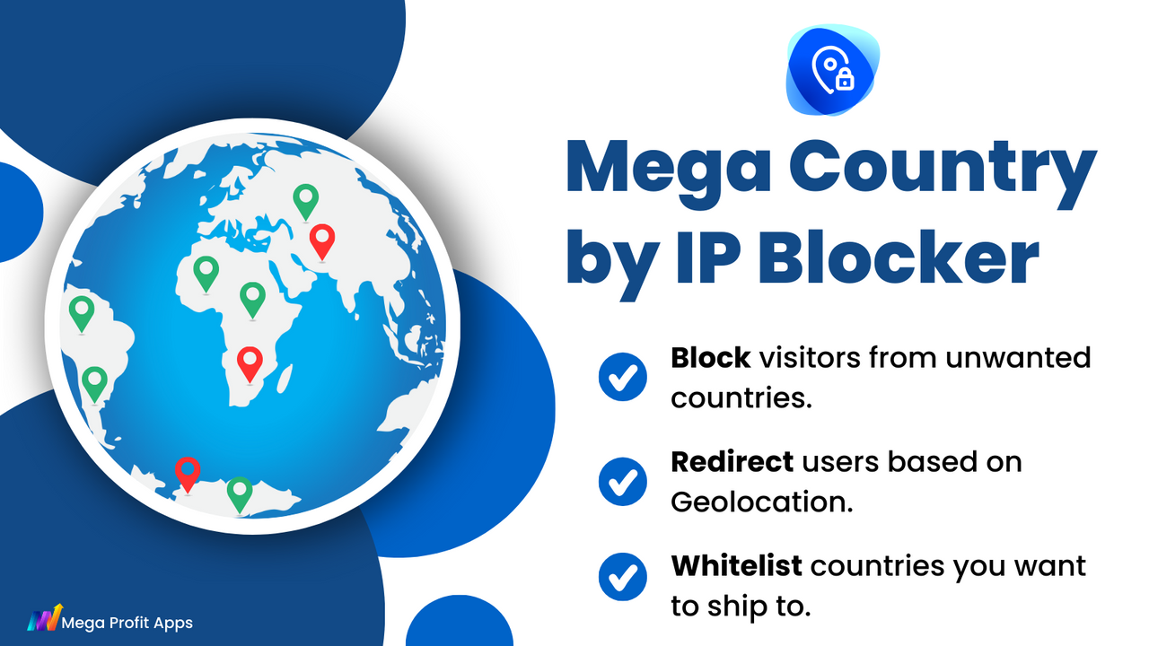 Mega Country by IP Blocker - Prévention de la fraude